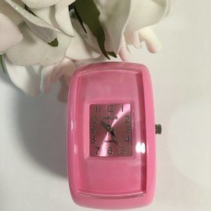 Nexus Bangle Quartz Watch Bubblegum Pink NWT